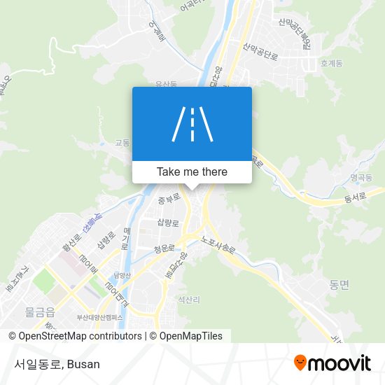 서일동로 map