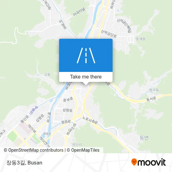 장동3길 map