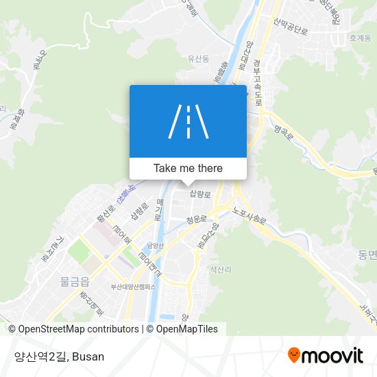 양산역2길 map