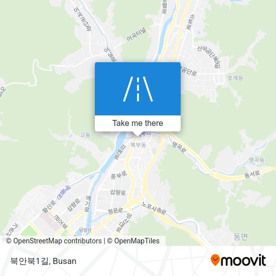 북안북1길 map