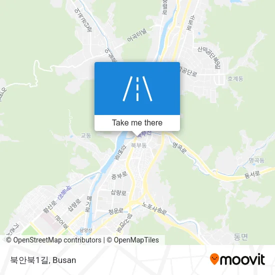 북안북1길 map