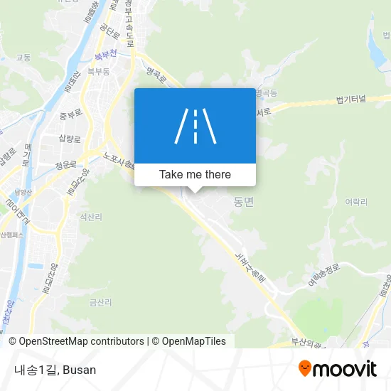 내송1길 map