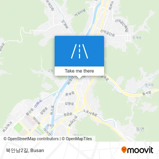 북안남2길 map