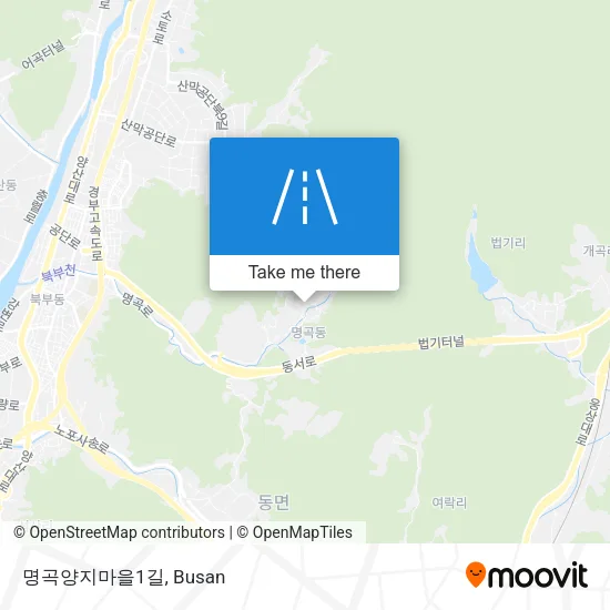 명곡양지마을1길 map