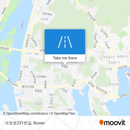 괴정로231번길 map