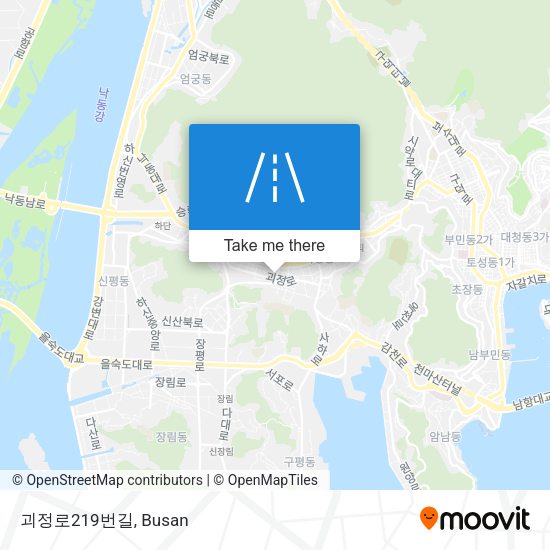 괴정로219번길 map