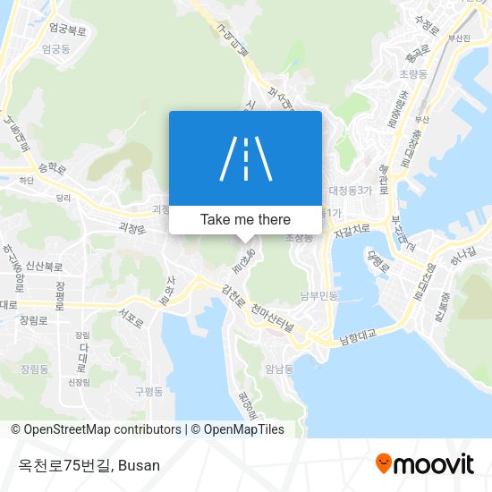 옥천로75번길 map