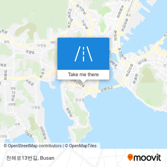 천해로13번길 map
