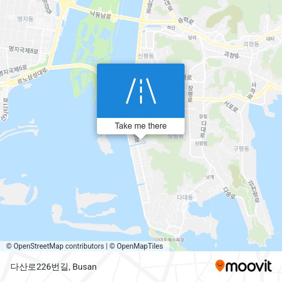 다산로226번길 map