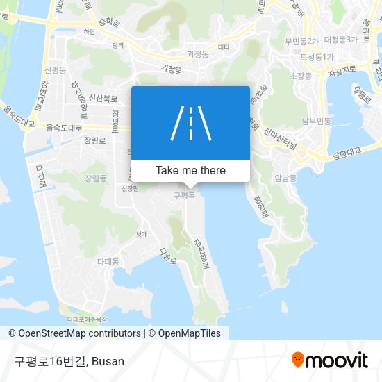 구평로16번길 map
