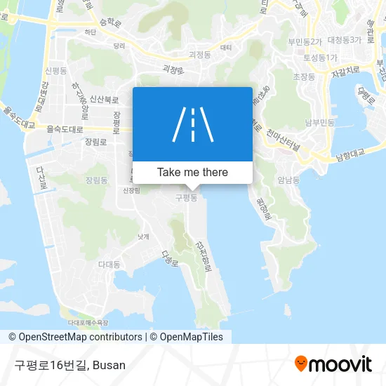 구평로16번길 map