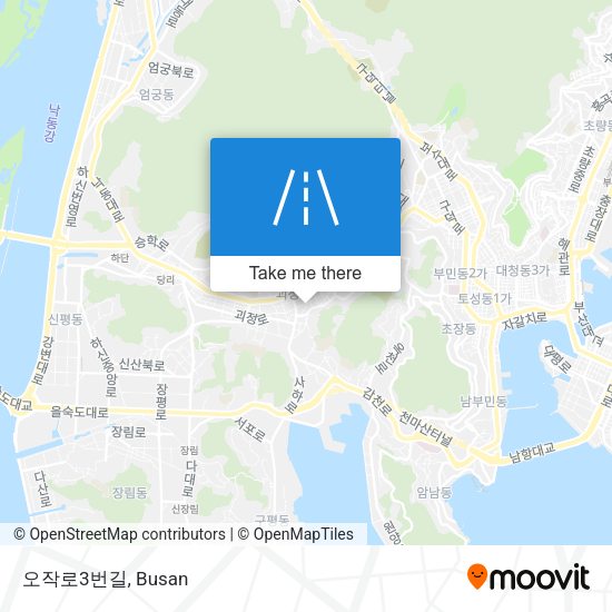 오작로3번길 map