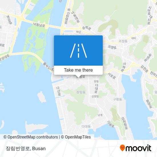 장림번영로 map