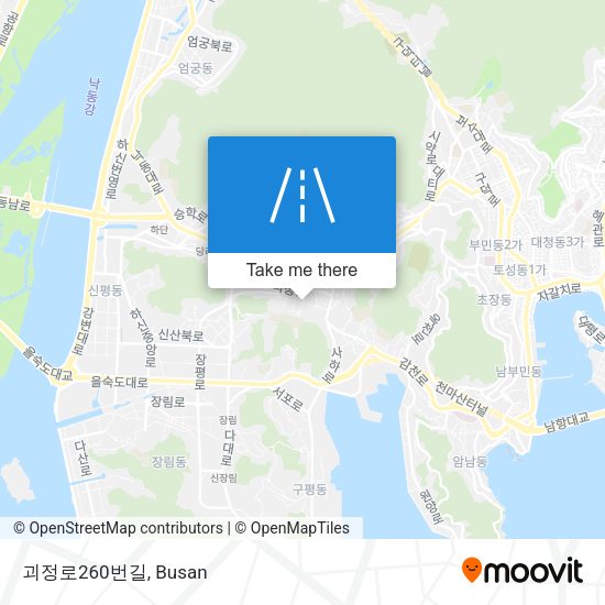괴정로260번길 map