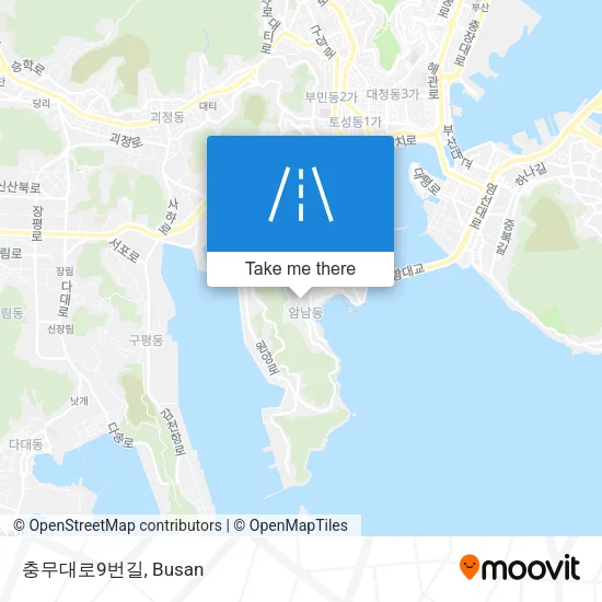 충무대로9번길 map