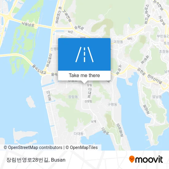 장림번영로28번길 map