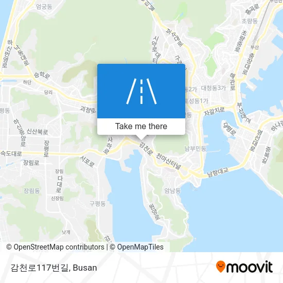감천로117번길 map