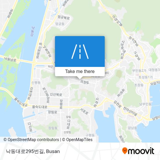 낙동대로295번길 map