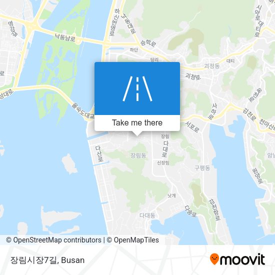 장림시장7길 map