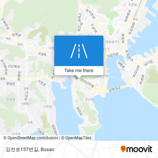 감천로157번길 map