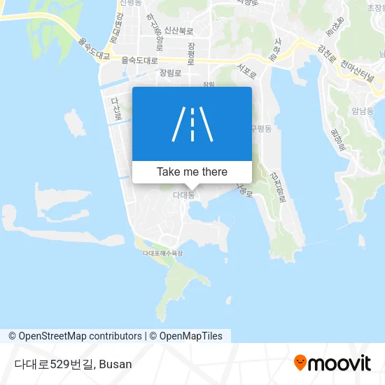 다대로529번길 map