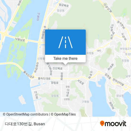 다대로130번길 map
