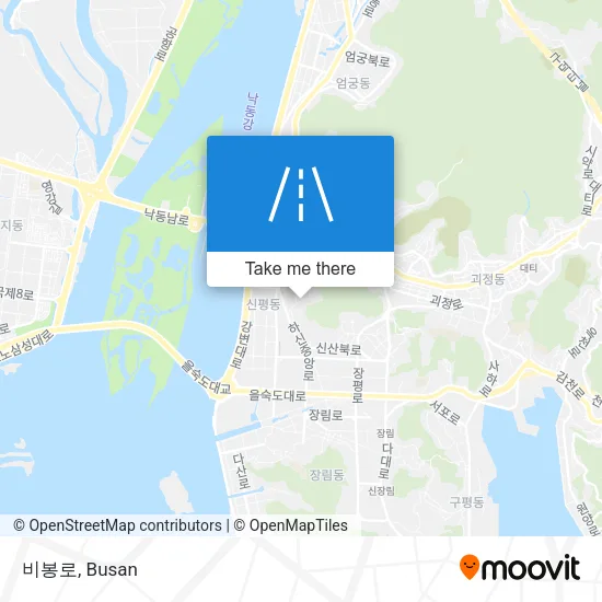 비봉로 map