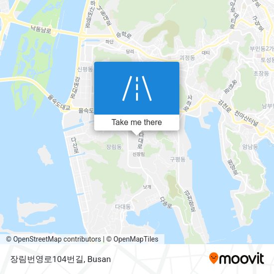 장림번영로104번길 map