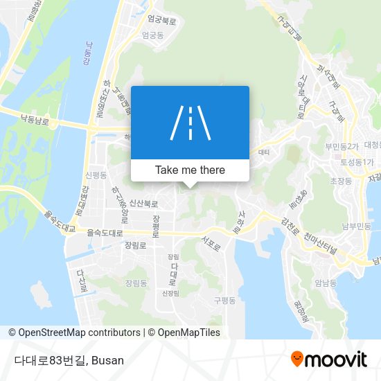 다대로83번길 map
