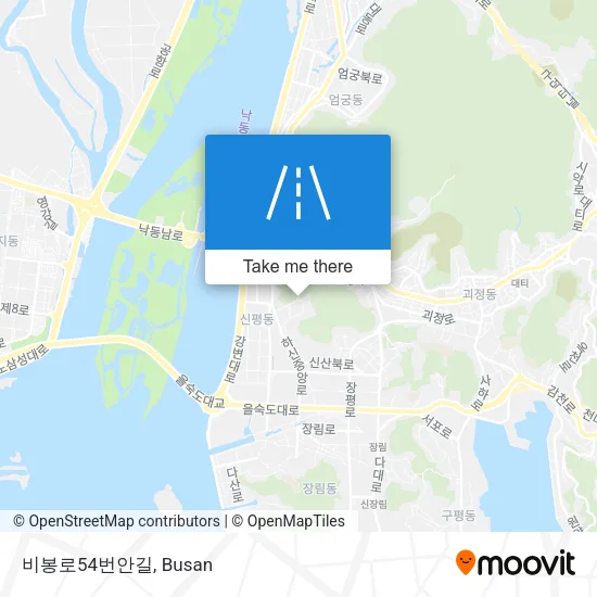비봉로54번안길 map