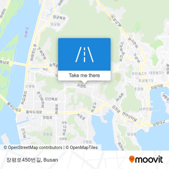 장평로450번길 map