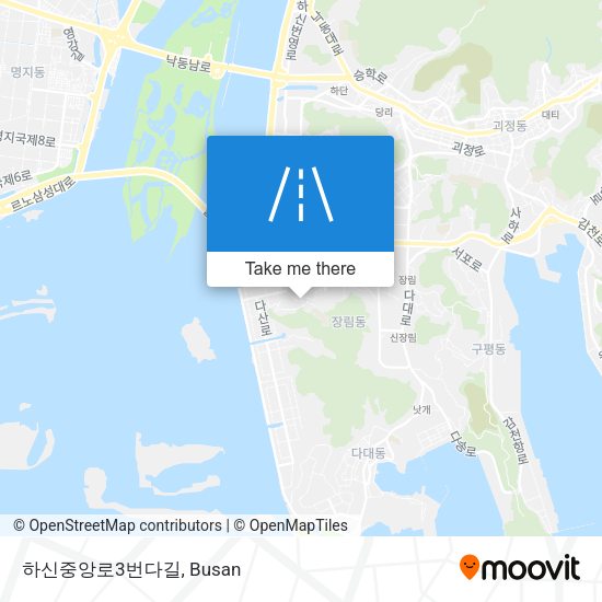 하신중앙로3번다길 map