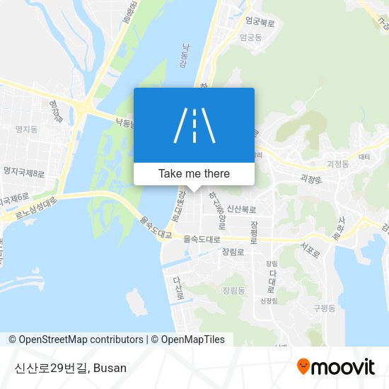 신산로29번길 map