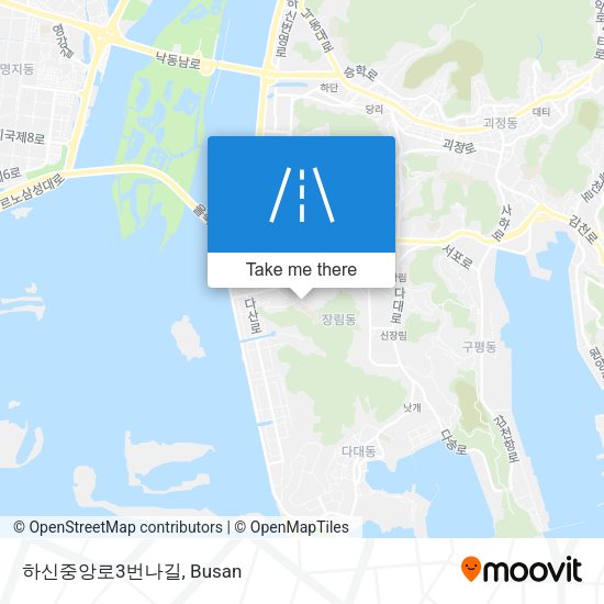 하신중앙로3번나길 map
