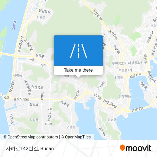 사하로142번길 map
