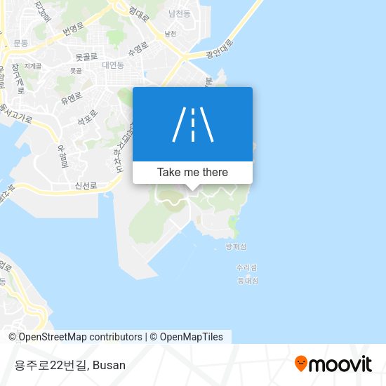 용주로22번길 map