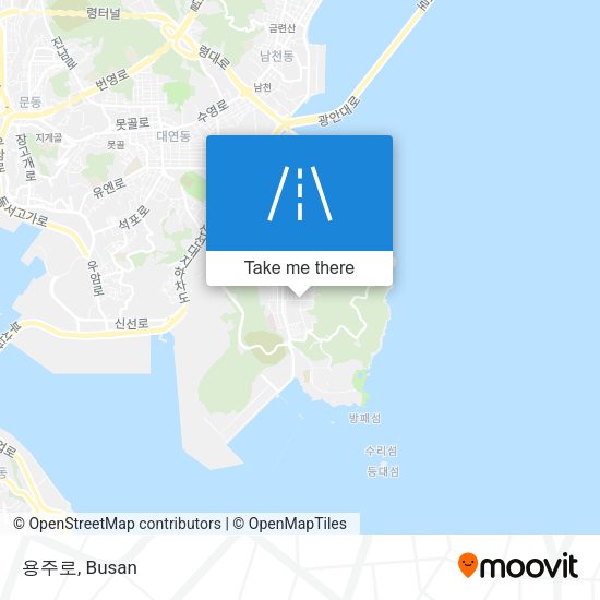 용주로 map