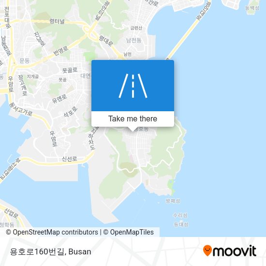용호로160번길 map