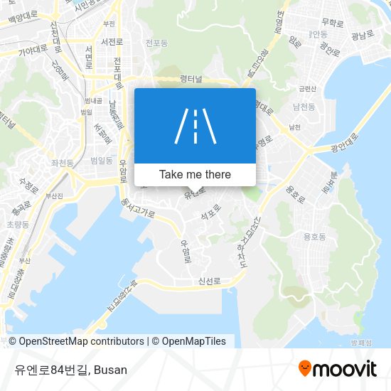 유엔로84번길 map