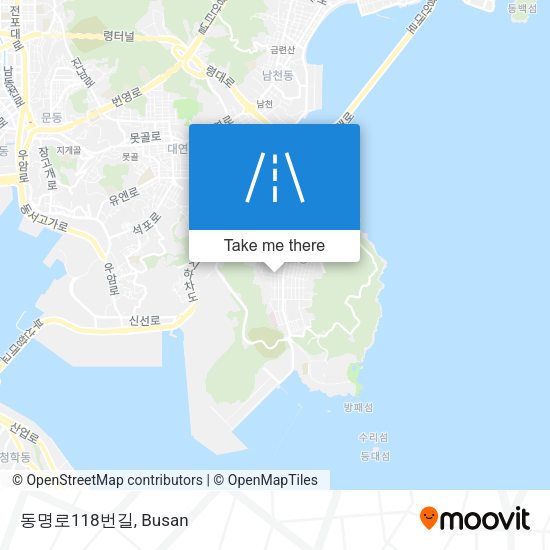 동명로118번길 map