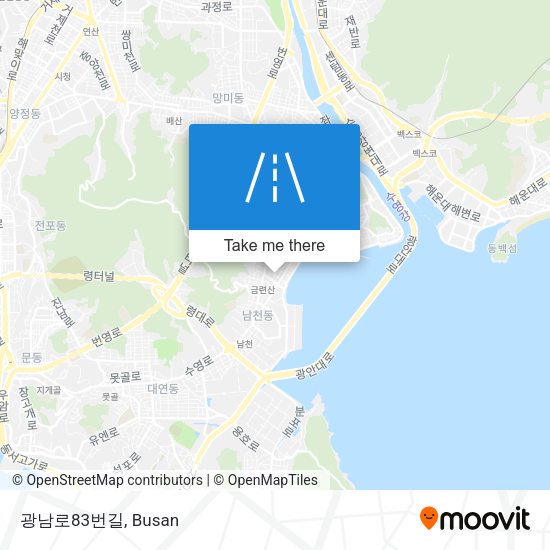 광남로83번길 map