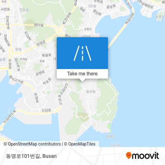 동명로101번길 map