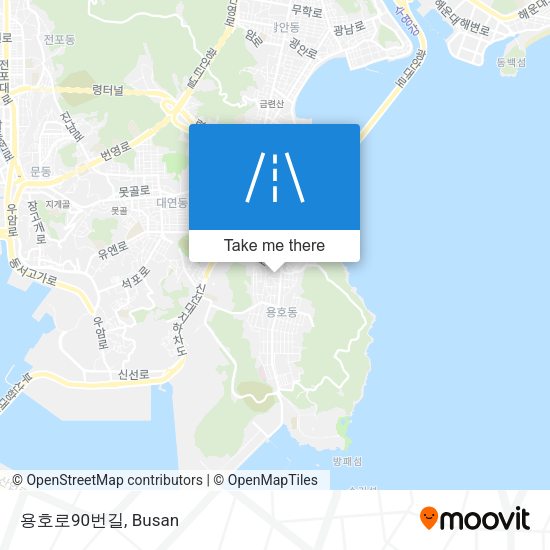 용호로90번길 map