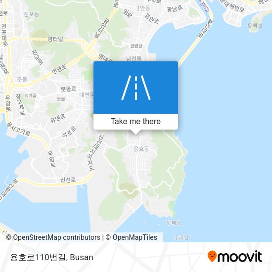 용호로110번길 map