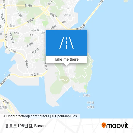 용호로198번길 map