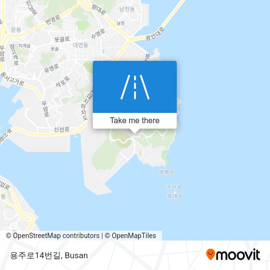 용주로14번길 map
