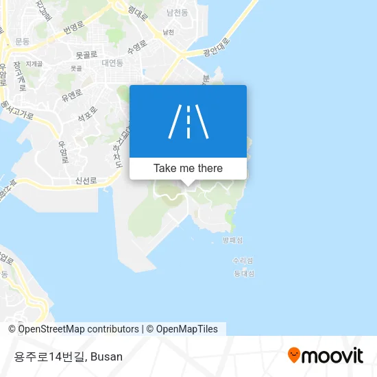 용주로14번길 map
