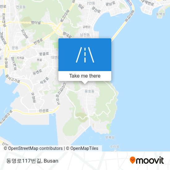 동명로117번길 map