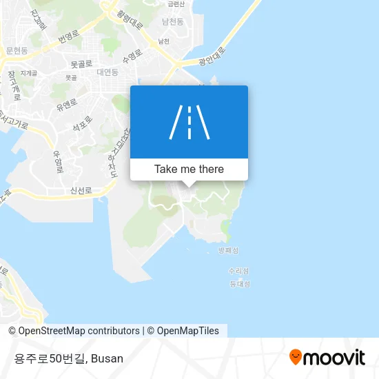 용주로50번길 map