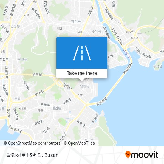 황령산로15번길 map